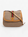 Gucci Vintage Web Crossbody GG Supreme / Green / Red Canvas