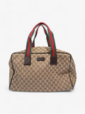 Gucci GG Carryall Duffle Bag GG Supreme / Brown Canvas