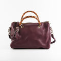 Gucci Bamboo Burgundy Medium