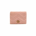 Gucci GG Marmont  Case Wallet Dusty Pink