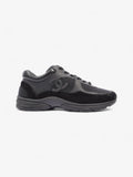 Chanel CC Logo Sneakers Black Suede EU 41 UK 7