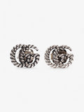 Gucci GG Earrings Silver Silver Sterling