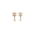 Chanel Drop Pearl Earrings