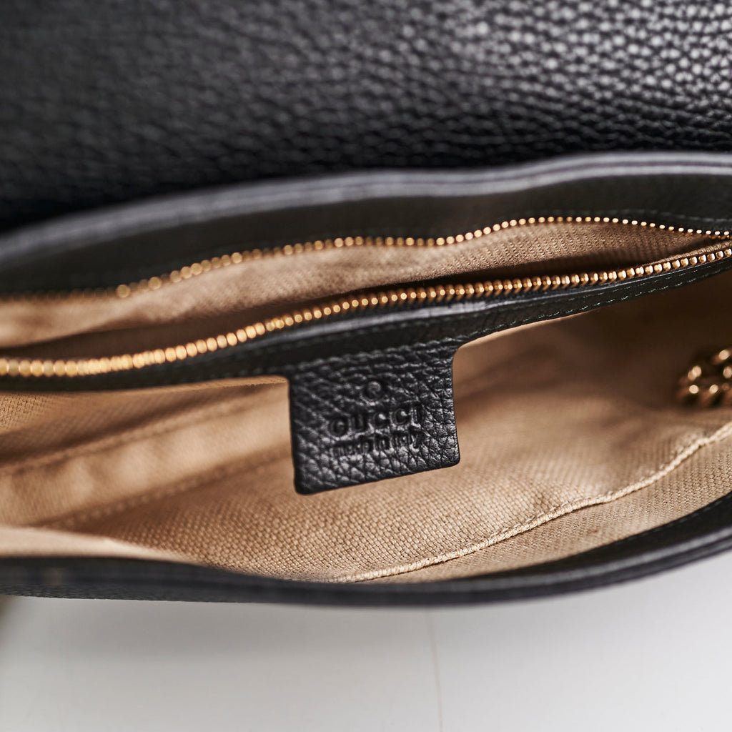 Gucci Soho Black Shoulder Bag
