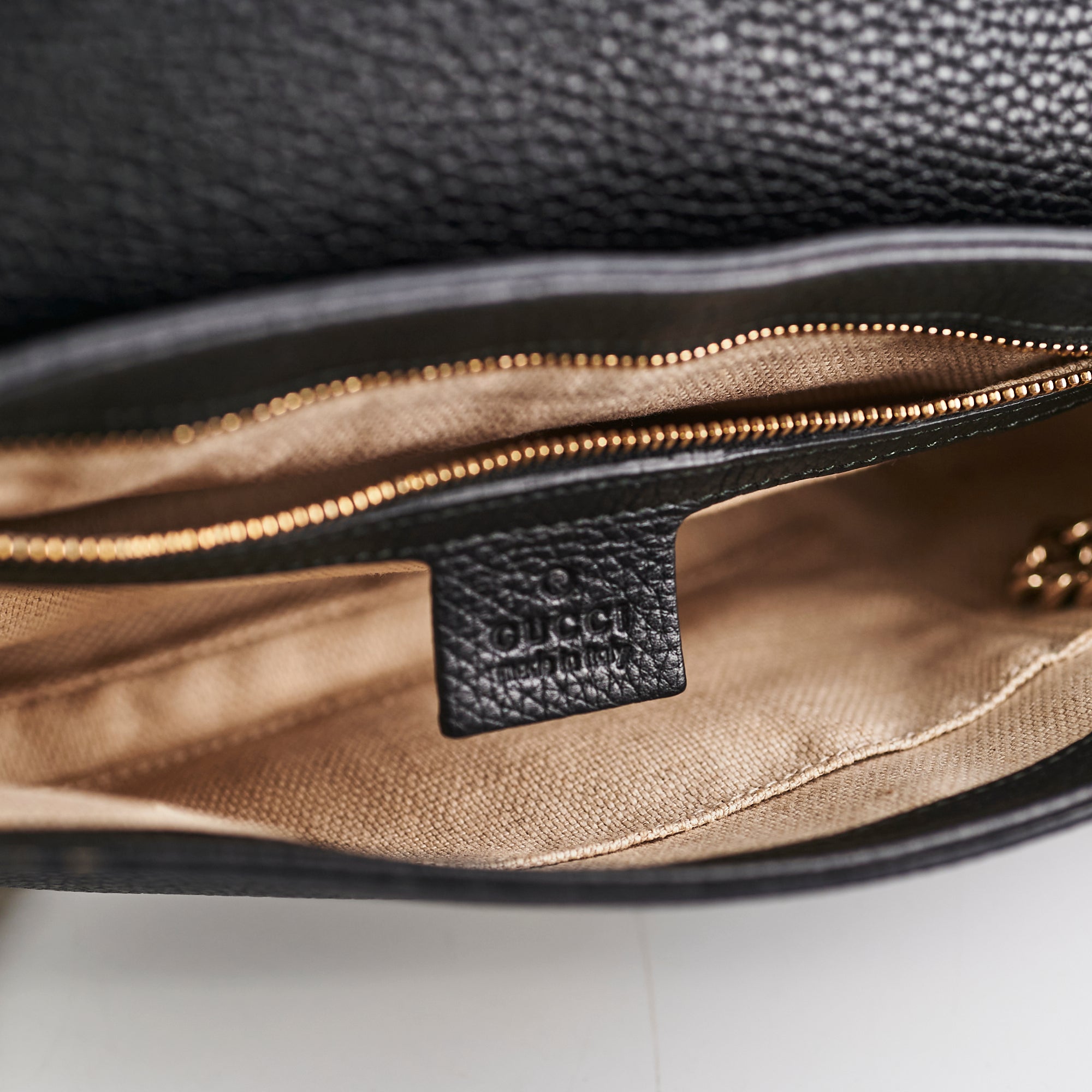 Gucci Soho Black Shoulder Bag