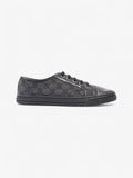 Gucci GG Low-top Sneakers Black Canvas EU 38.5 UK 5.5
