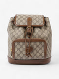 Gucci GG Backpack GG Supreme / Brown Canvas Small