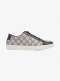 Gucci Brooklyn GG Supreme Beige / Navy Coated Canvas EU 37 UK 4