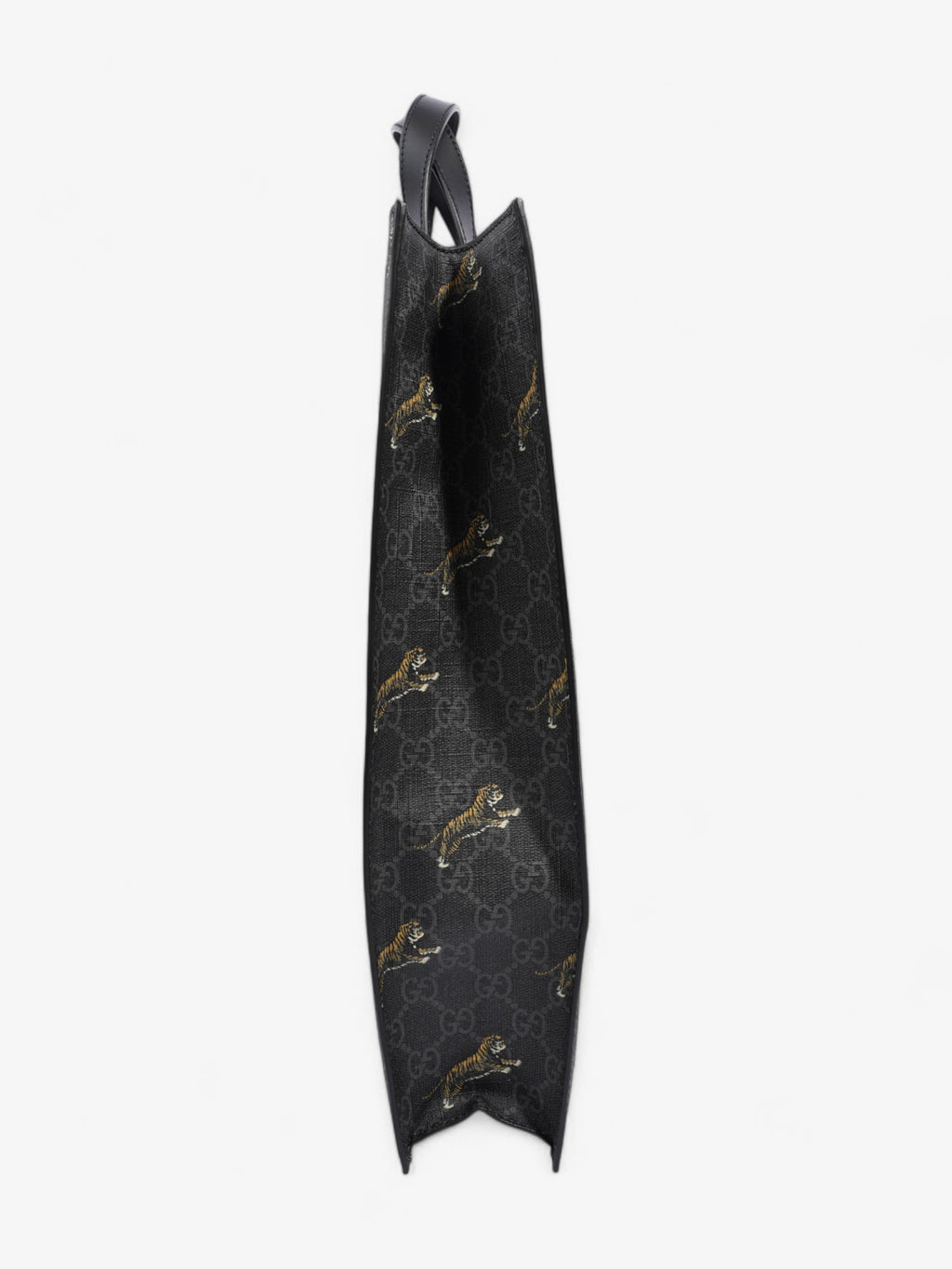 Gucci Bestiary Tote in Tiger Black Coated Canvas
