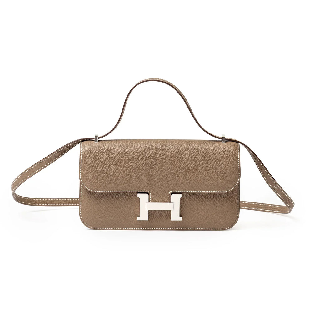 Hermès Constance Elan Etoupe Epsom Palladium Hardware