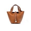 Hermès Picotin 18 Fauve Barenia Faubourg Palladium Hardware