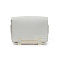 Hermès Geta Gris Perle Chevre Mysore Gold Hardware