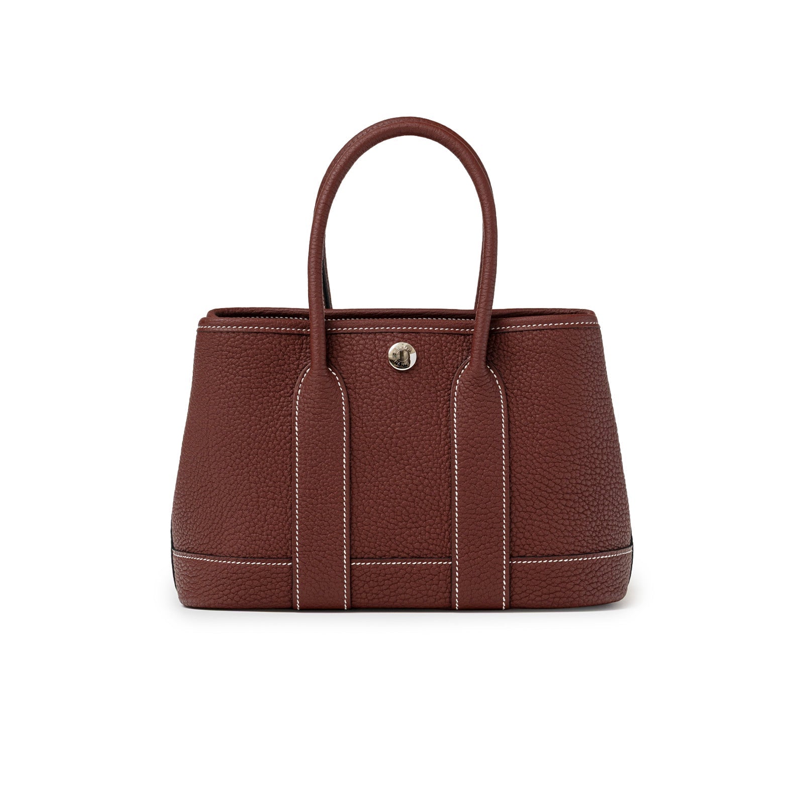 Hermès Mini Garden Party Neo 23 Rouge H Negonda Palladium Hardware