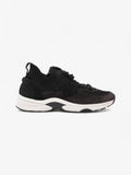 Chanel CC Logo Knit Sneaker Black Cotton EU 38 UK 5