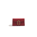 Gucci Dionysus Leather Super Mini Red