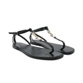 Saint Laurent Logo Sandals - Womens' 37
