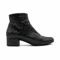 Saint Laurent 'Caleb' Glitter Ankle Boots - Women's 37