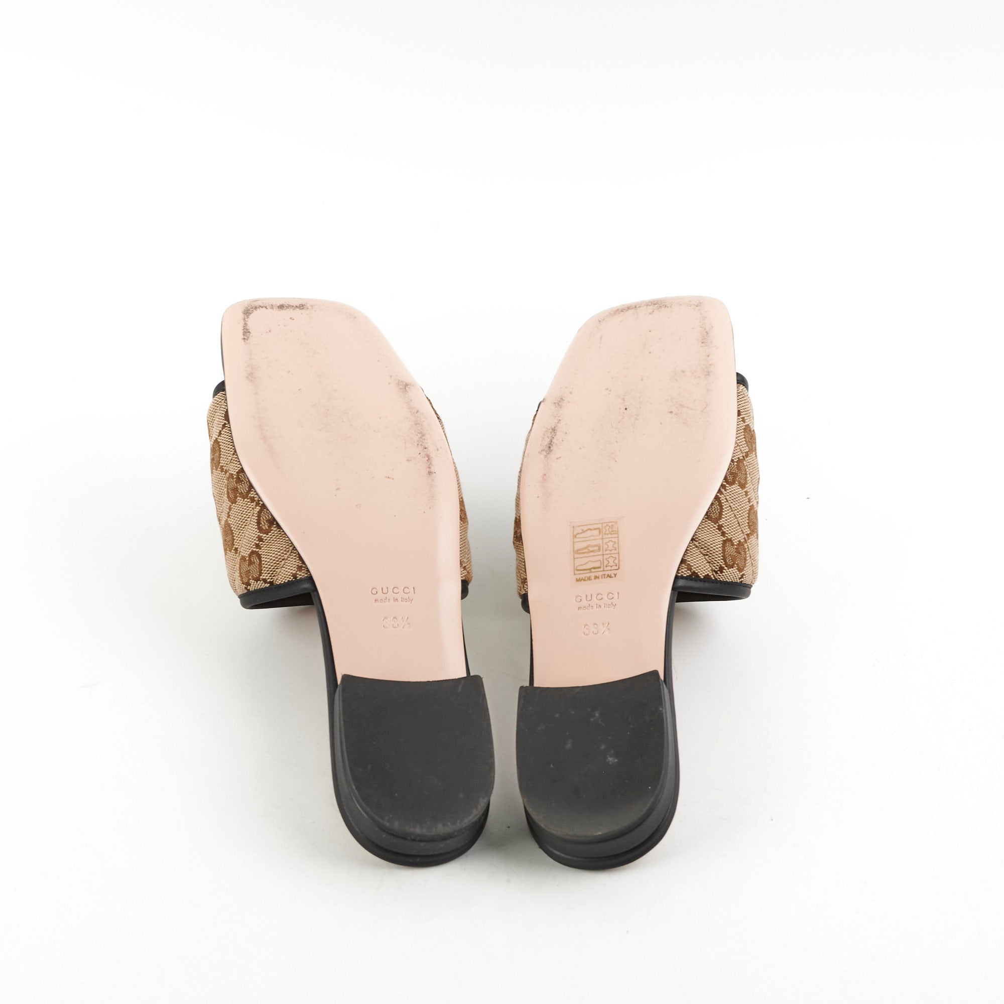 Gucci GG Supreme Slides Size 38.5