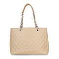 Chanel GST - Beige Caviar