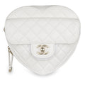 Chanel Large Heart Bag - White