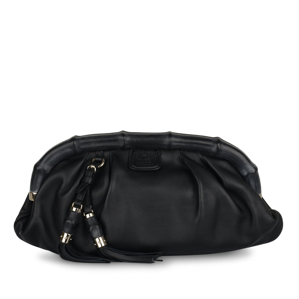 Gucci Bamboo Frame Clutch