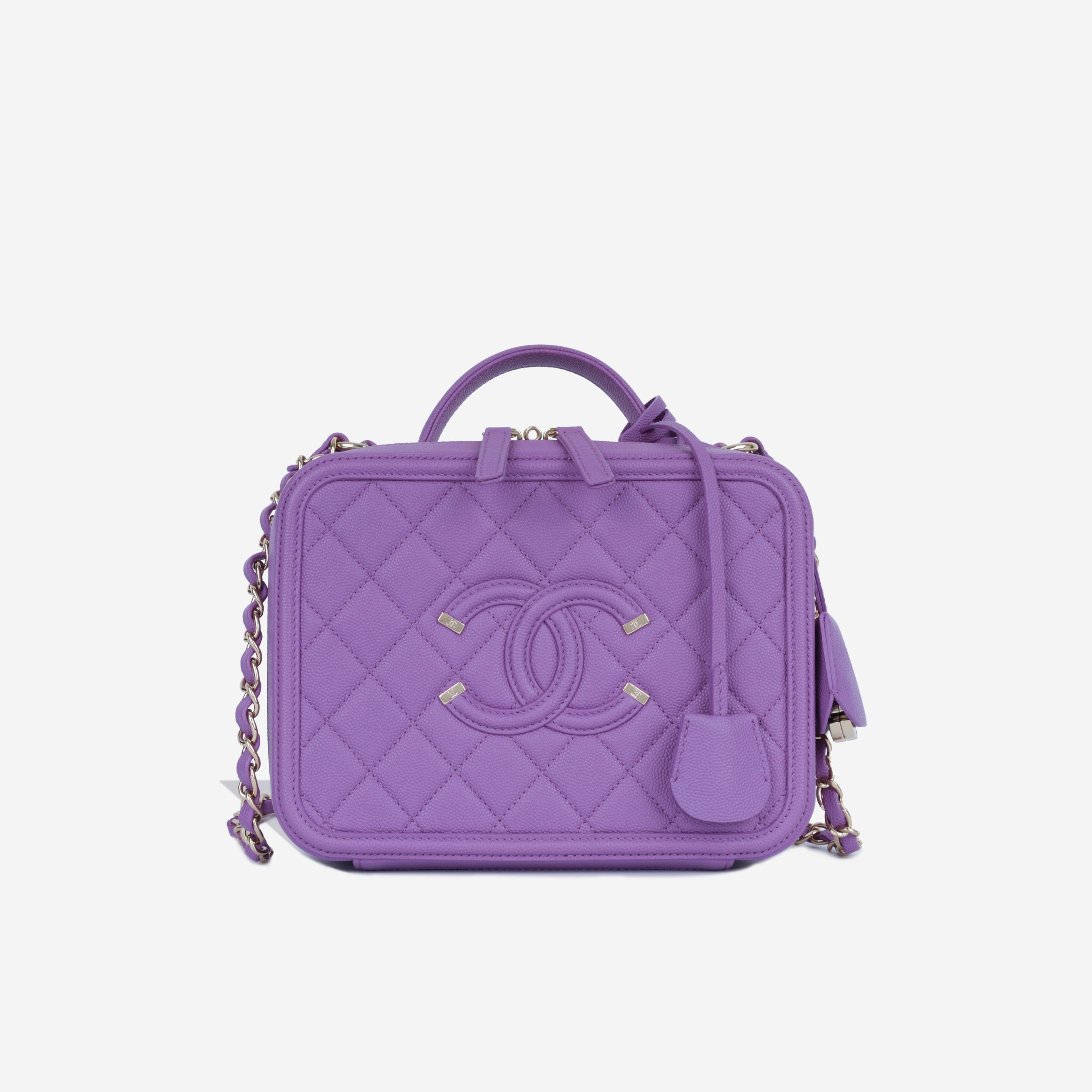 Chanel Filigree CC Vanity Case - Medium