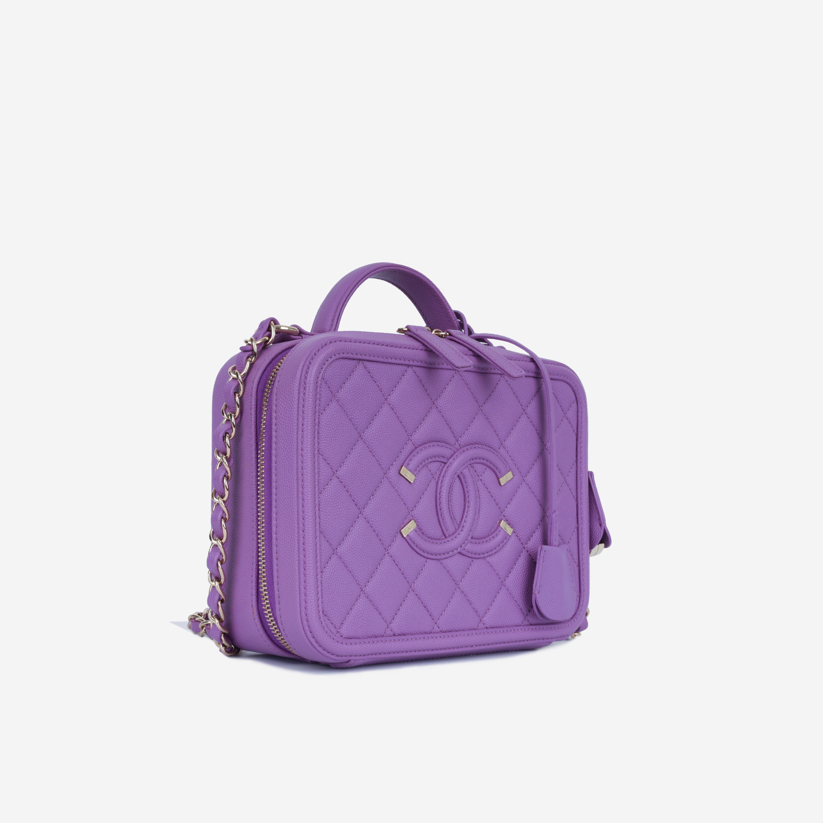 Chanel Filigree CC Vanity Case - Medium