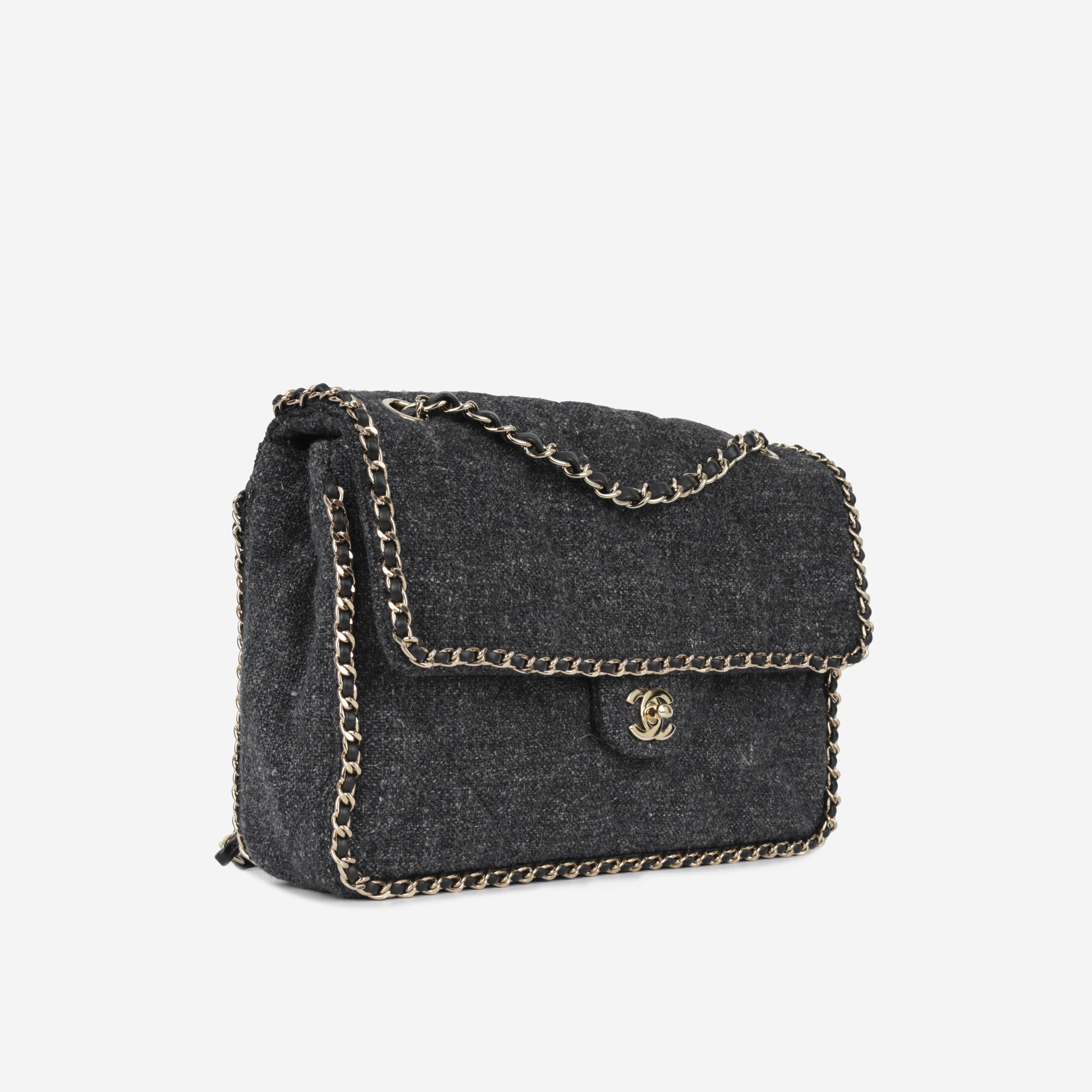 Chanel Coco Neige Chain Around Flap Bag