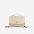 Chanel Mini Business Affinity Clutch on Chain