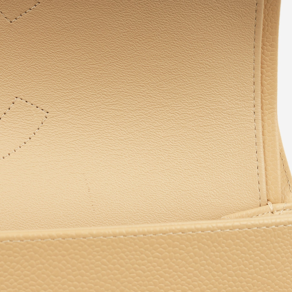 Chanel Classic Jumbo Double Flap - Beige Caviar | Gold Hardware