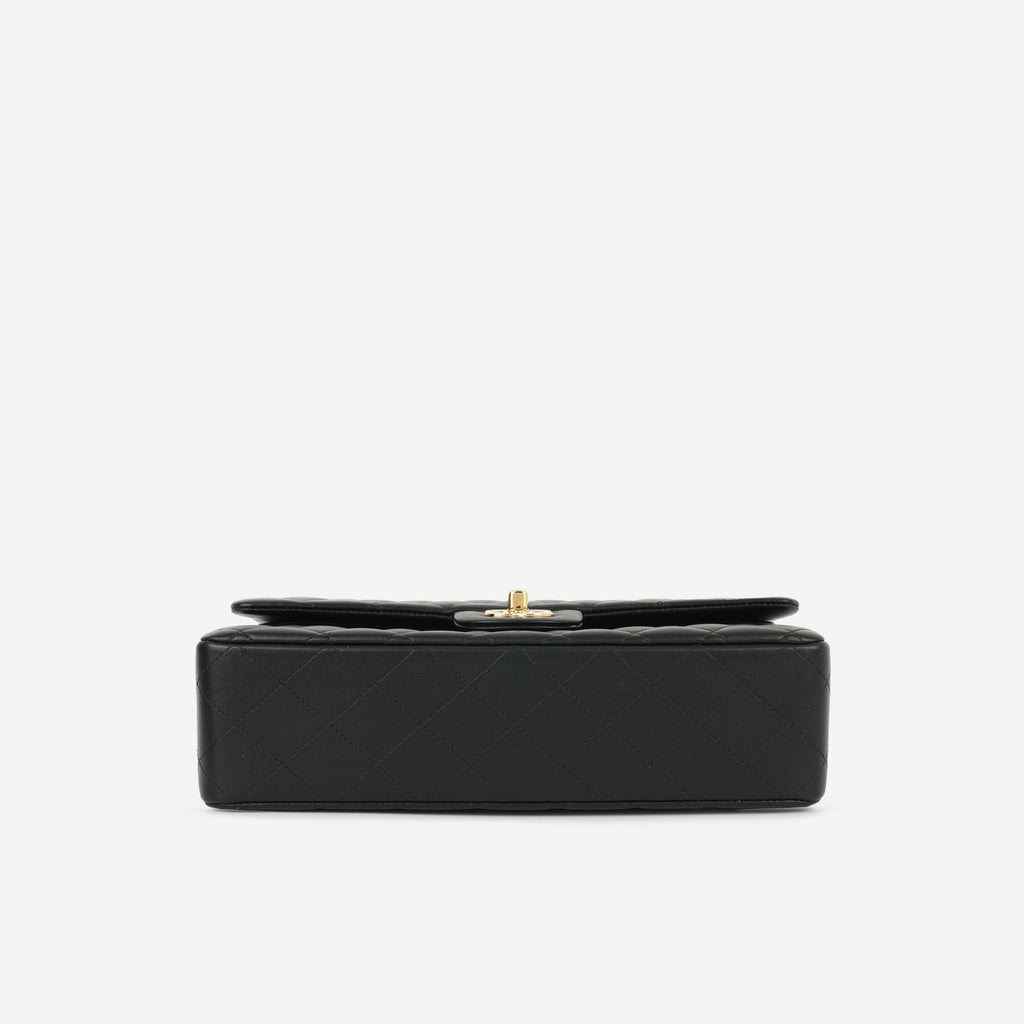 Chanel Medium Classic Flap - Black Lambskin | Gold Hardware