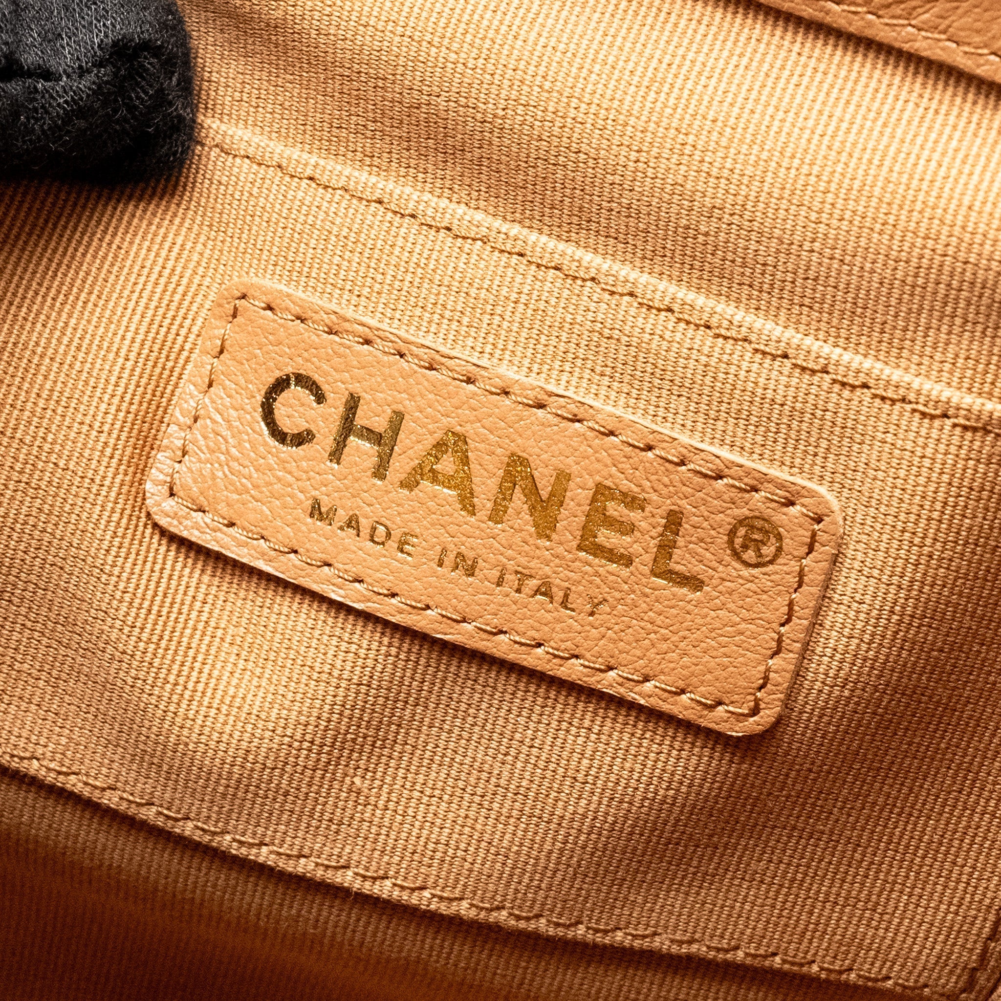 Chanel 24p Mini Duma Backpack Calfskin Caramel L(microchip)