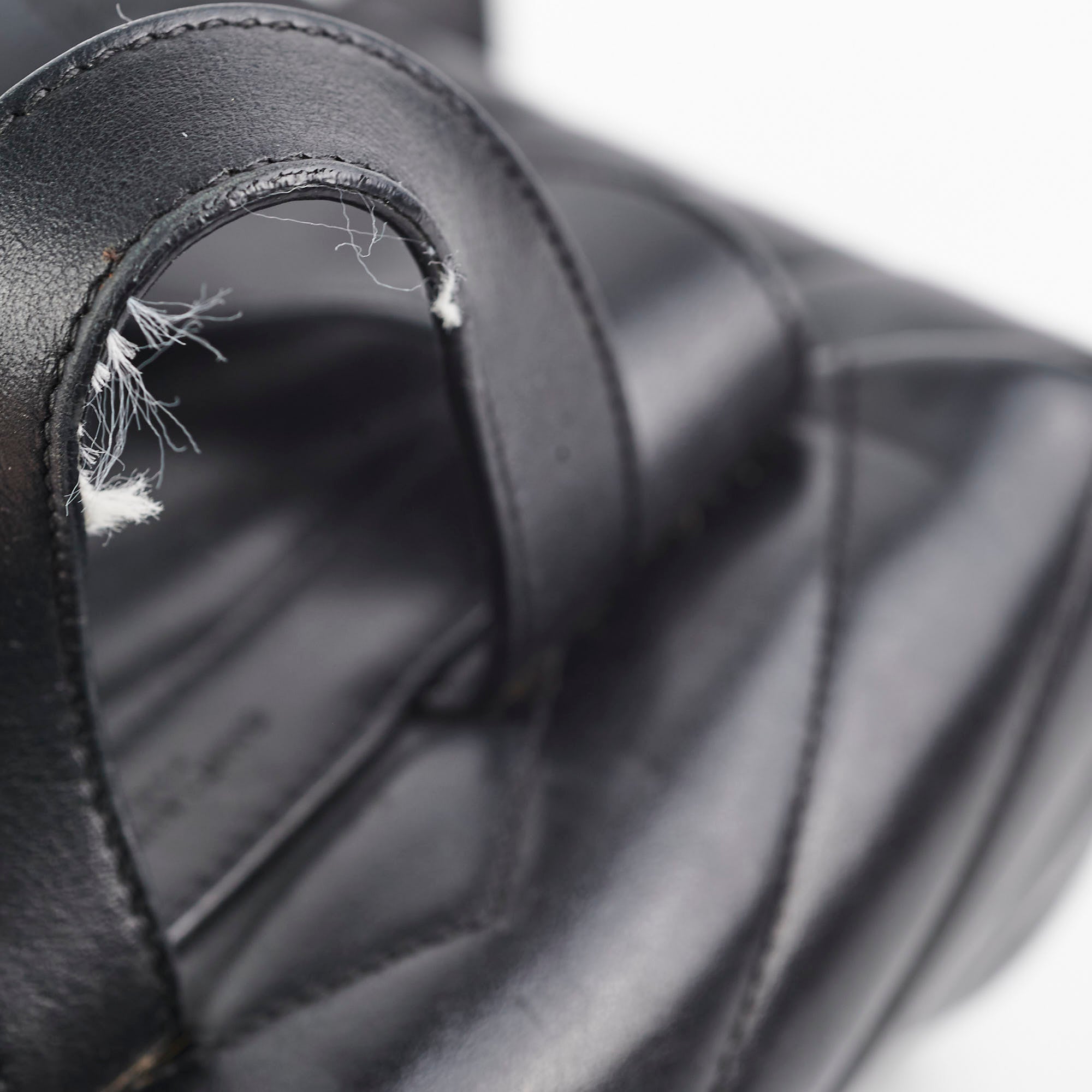Saint Laurent Lou Small Black Backpack