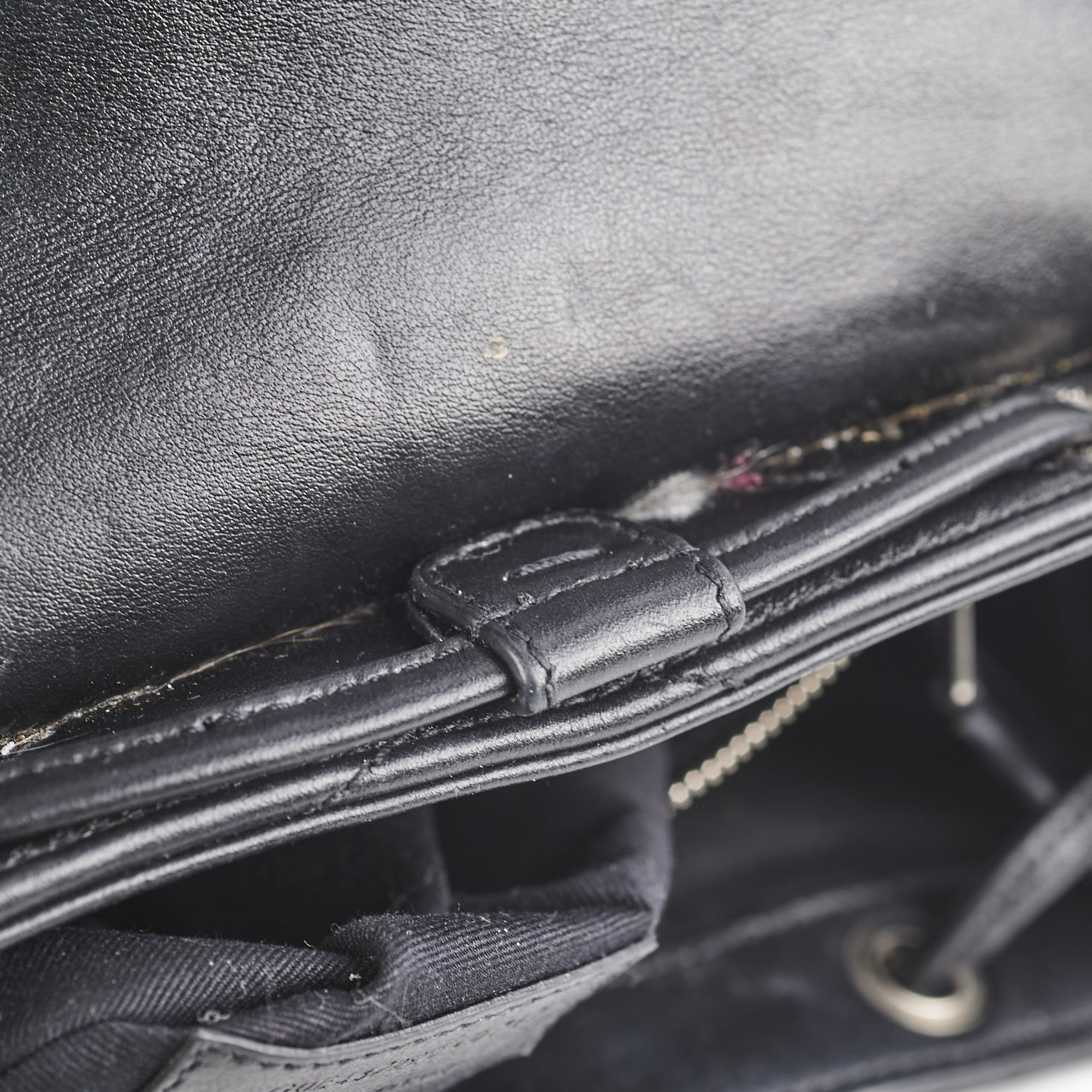 Saint Laurent Lou Small Black Backpack