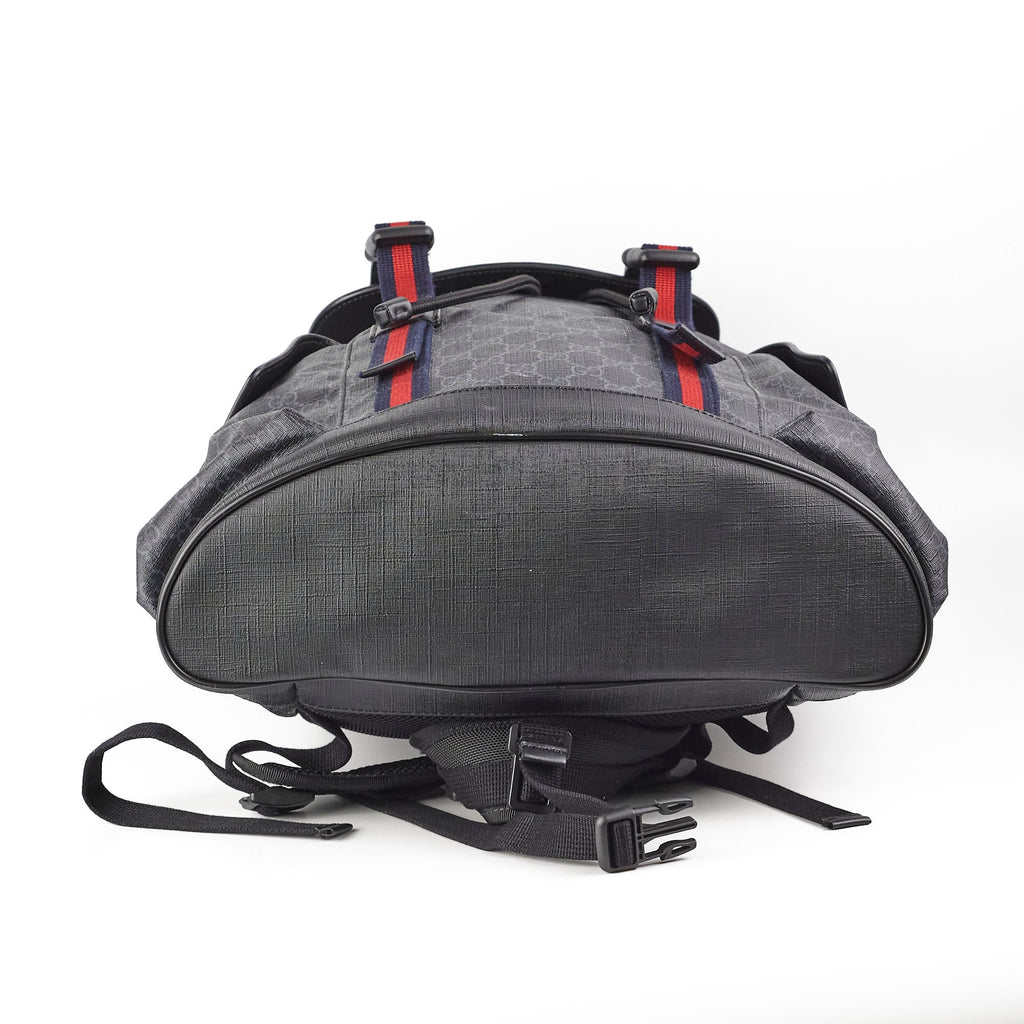 Gucci Monogram Black Men's Backpack