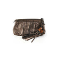 Gucci Metallic Bronze Tassel Pouch