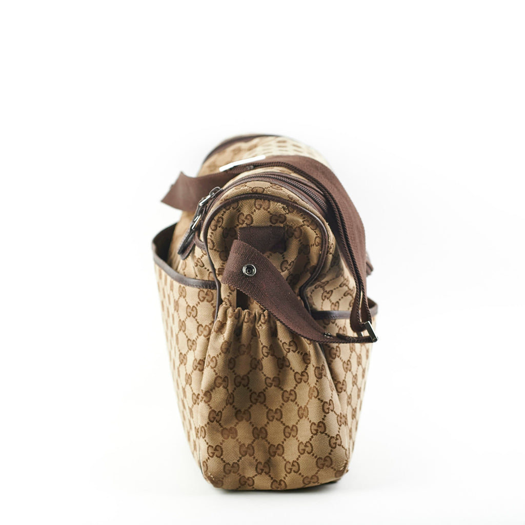Gucci GG Supreme Canvas Diaper Bag