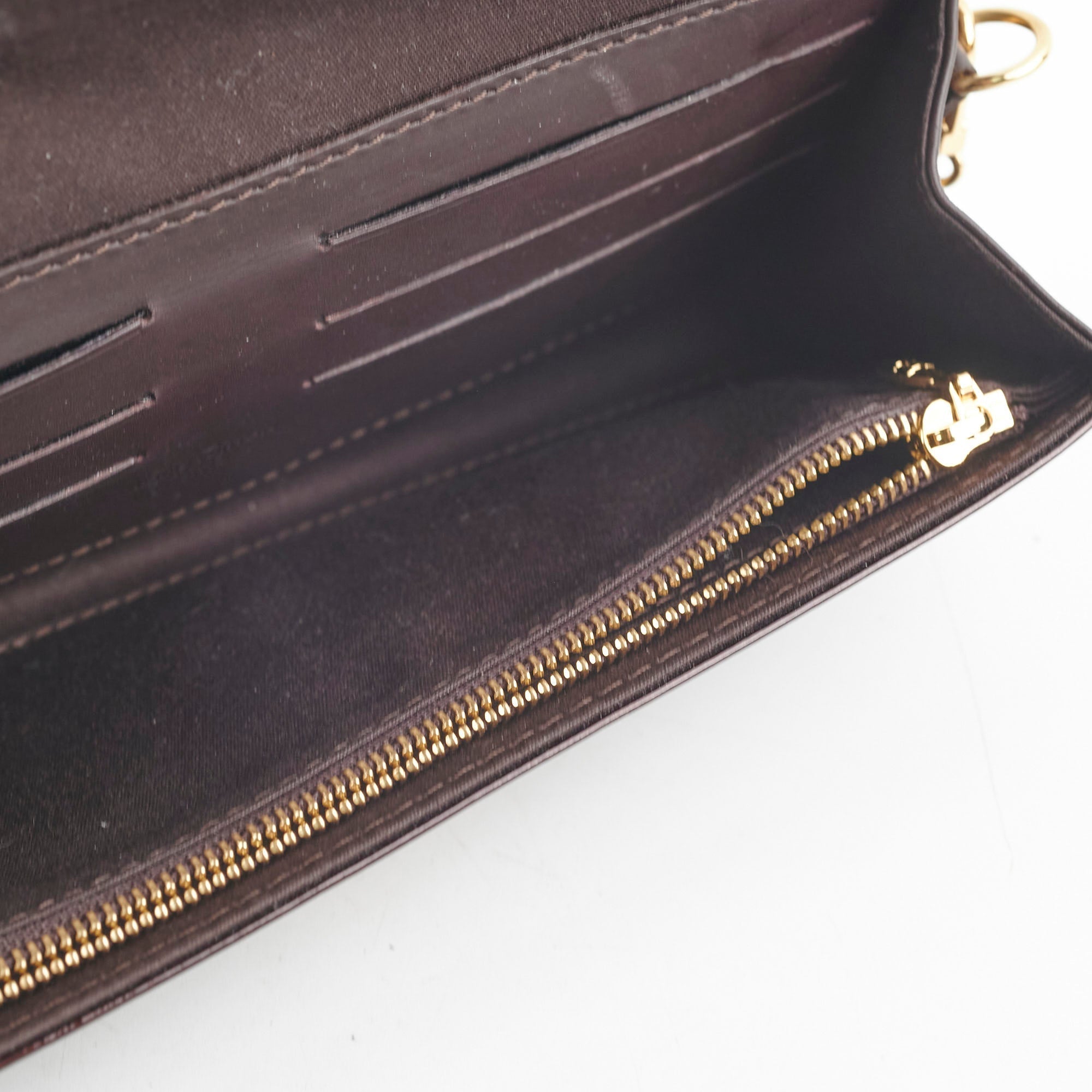 Louis Vuitton Sunset Boulevard Patent Clutch