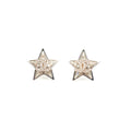 Chanel Star CC Logo Stud Earrings Costume Jewellery
