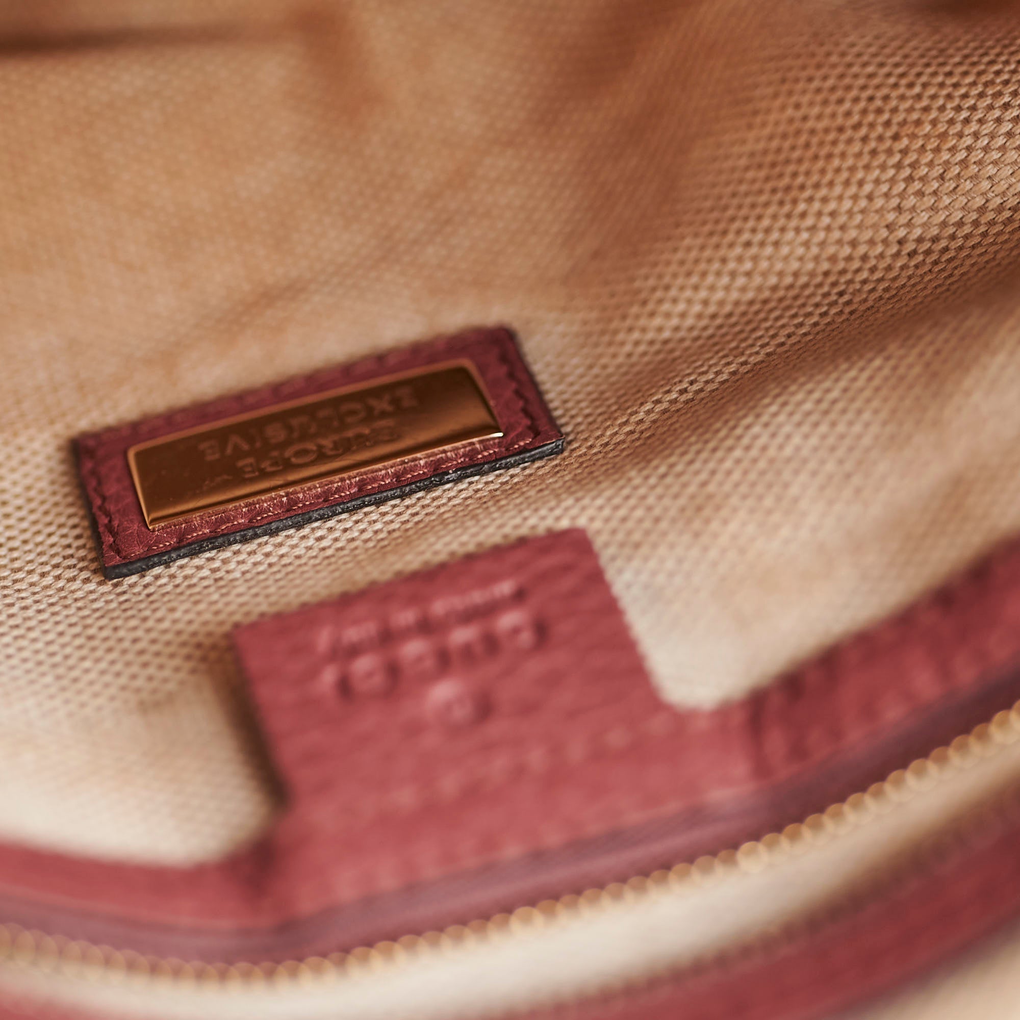 Gucci Pink Soho Tote Bag