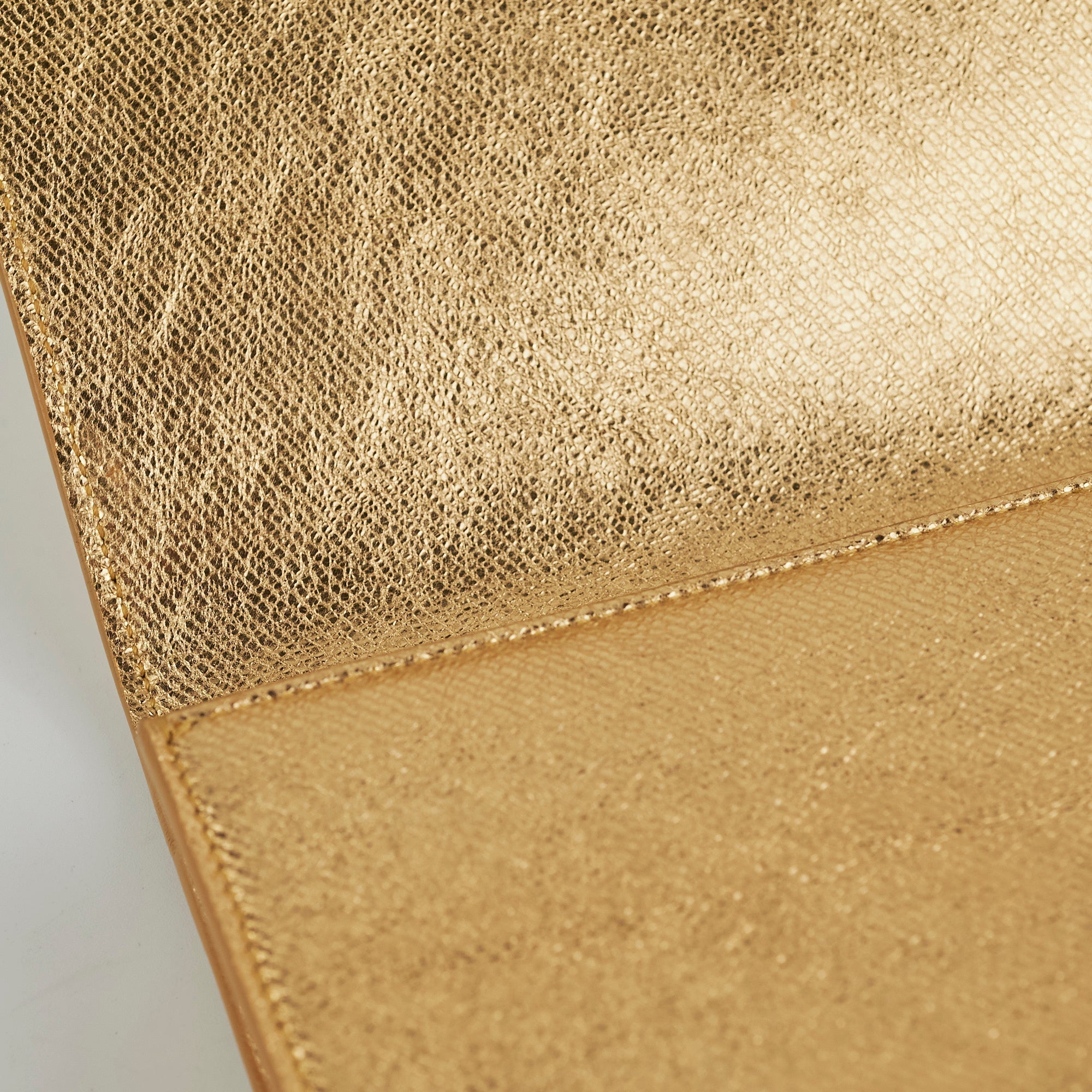 Saint Laurent Kate Tassel Gold Clutch
