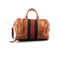 Gucci Brown Medium Web Crossbody Bag
