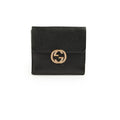 Gucci GG Logo Black Fold Wallet