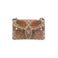 Gucci Dionysus Small Monogram Python with Embellished Elephant Patches