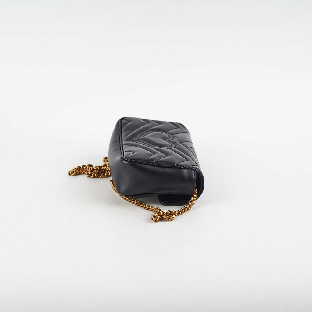 Gucci Super Mini Marmont Black