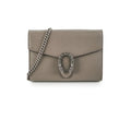Gucci Dionysus Wallet On Chain Grey