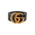 Gucci GG Marmont Wide Belt Black 80cm