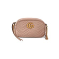 Gucci Marmont Small Shoulder Bag Dusty Pink