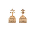 Chanel Gold Cambon Earrings