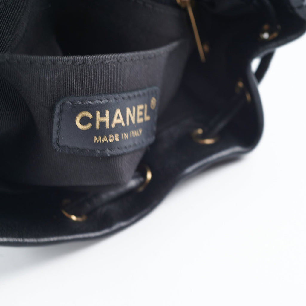 Chanel Quilted Urbanspirit Backpack Black